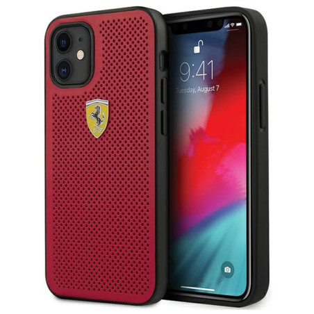 Kryt Ferrari FESPEHCP12SRE pro iPhone 12 mini 5.4 - červená