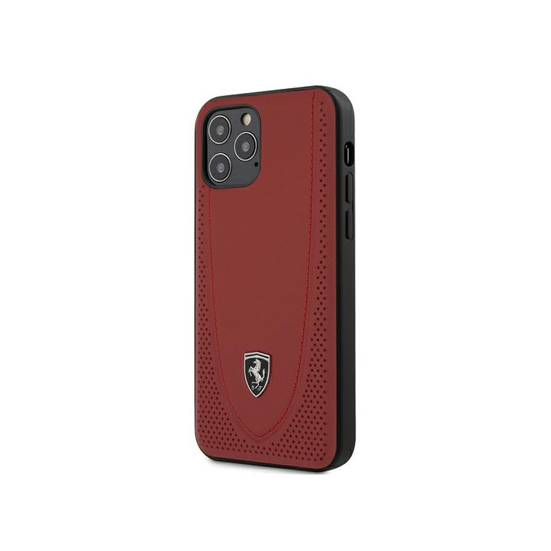Kryt Ferrari FEOGOHCP12MRE pro iPhone 12/12 Pro - červená/červená