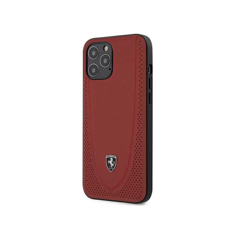 Kryt Ferrari FEOGOHCP12LRE pro iPhone 12 Pro Max - červená