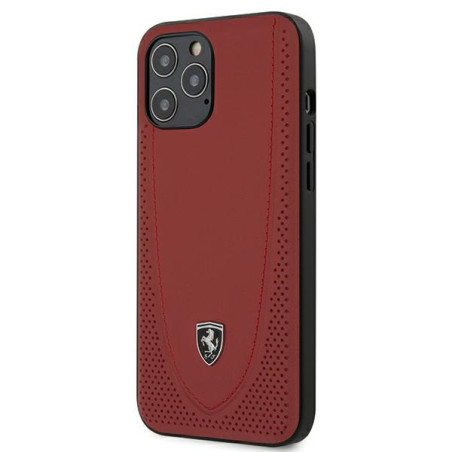Kryt Ferrari FEOGOHCP12LRE pro iPhone 12 Pro Max - červená
