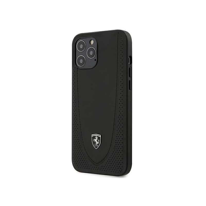 Kryt Ferrari FEOGOHCP12LBK pro iPhone 12 Pro Max - černá/černá