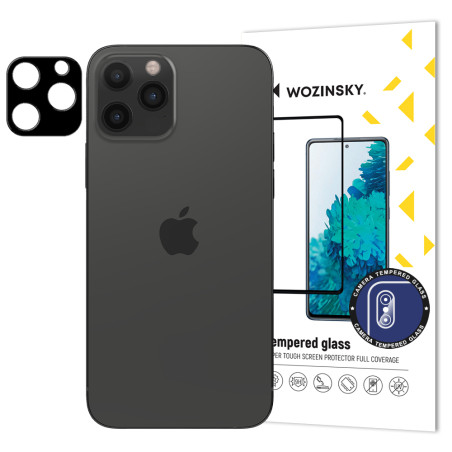 Wozinsky FULL CAMERA GLASS 9H iPhone 12 Pro – transparentní