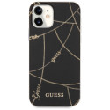 Kryt Guess GUHCP12SPCUCHBK pro iPhone 12 mini - černá
