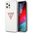 Kryt Guess Triangle pro iPhone 12/12 Pro - bílá