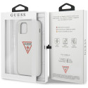 Kryt Guess Triangle pro iPhone 12/12 Pro - bílá