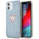 Kryt Guess GUHCP12SPCUJULLB pro iPhone 12 mini - modrá