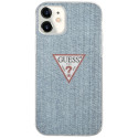 Kryt Guess GUHCP12SPCUJULLB pro iPhone 12 mini - modrá