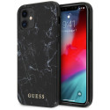 Kryt Guess Marble pro iPhone 12 mini – černá