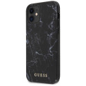 Kryt Guess Marble pro iPhone 12 mini – černá