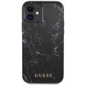 Kryt Guess Marble pro iPhone 12 mini – černá