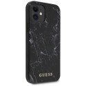 Kryt Guess Marble pro iPhone 12 mini – černá