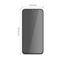 Ochranné sklo Tech-Protect SPY+ pro Galaxy A27 5G (2×)