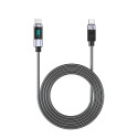 Orico LDC2C USB‑C kabel 100 W PD s LED - 2 m (2 ks) černý