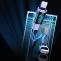 Orico LDC2L USB-C to Lightning 29W kabel s LED - černý