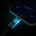 Orico LDC2L USB-C to Lightning 29W kabel s LED - černý