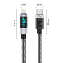 Orico LDC2L USB-C to Lightning 29W kabel 2m - černá