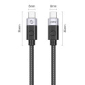 Orico CC240 USB-C na USB-C kabel 240W USB4 40Gb/s 1,5 m černý