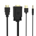 Orico XD-VATH VGA/3,5mm → HDMI kabel 5 m černý