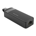 Orico UTK-U3 USB-A 3.0 na RJ45 gigabit adaptér - černý