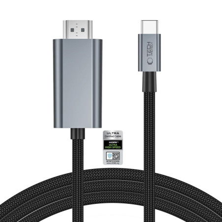 Tech-Protect ULTRABOOST USB‑C to HDMI 2.1 8K/60 – 200 cm