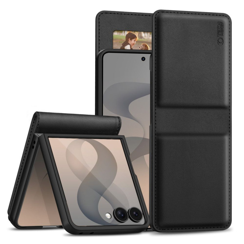 Pouzdro Tech-Protect WALLET GALAXY Z FLIP 8 pro Galaxy Z Flip 8 - černé