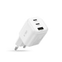Tech-Protect NCA100W-GAN-AVS 3port 100W nabíječka PD/QC3.0 - bílá