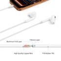 Sluchátka Tech-Protect ULTRABOOST MINI JACK G3 – bílá