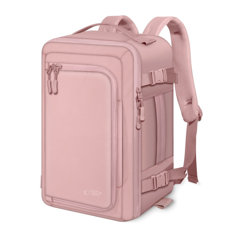 Cestovní batoh Tech-Protect DEFENDER S50 pro 15,6" notebook - dusty pink