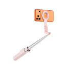 TECH-PROTECT L11S Bluetooth selfie tyč/stativ - růžová