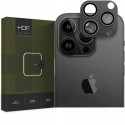 Ochranné sklo na objektiv fotoaparátu Hofi Fullcam Pro+ Apple iPhone 15 Pro/15 Pro Max - černá