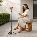 Selfie tyč TECH-PROTECT L11S MagSafe Bluetooth - černá