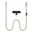 Pouzdro Tech-Protect C10S crossbody/wrist - desert beige/titanium