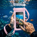 Pouzdro Tech-Protect UWC7 pro 6,9" – růžová