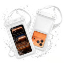 Pouzdro Tech-Protect UWC7 6,9" vodotěsné plovoucí - bílá
