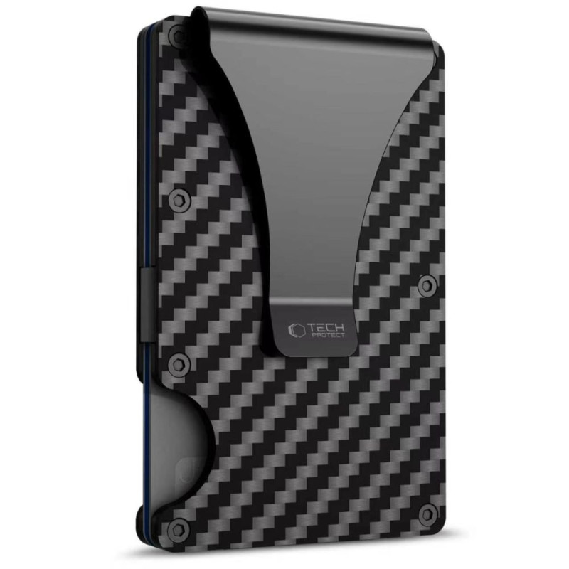 Peněženka Tech-Protect THORN RFID CARD WALLET pro karty - carbon black