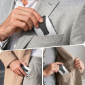 Peněženka Tech-Protect THORN RFID CARD WALLET (Steel Silver)