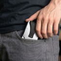 Peněženka Tech-Protect THORN RFID CARD WALLET (Steel Silver)