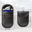 Pouzdro TECH-PROTECT KLR100 RFID - carbon black/red