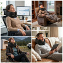 Cestovní polštář na krk Tech-Protect Comfortrest Travel Neck Pillo