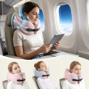 Polštářek na krk Tech-Protect COMFORTREST TRAVEL - růžový