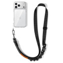 Tech-Protect C9S ROPE CROSSBODY černá/oranžová
