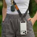 Tech-Protect C9S ROPE CROSSBODY černá/oranžová