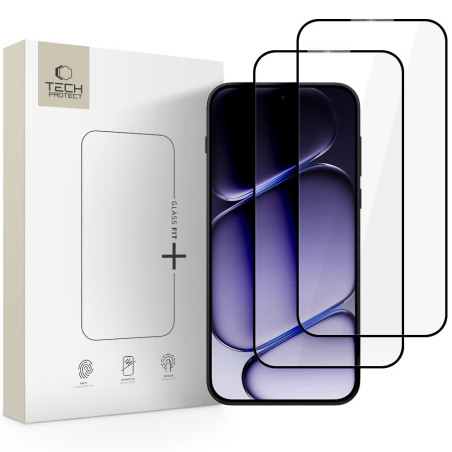Tech-Protect GLASS FIT+ 2-pack pro OnePlus Nord 6 černé