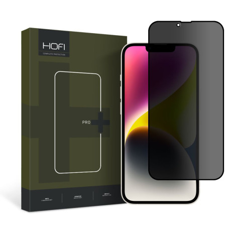Ochranné sklo s Privacy filtrem Hofi Anti Spy Glass Pro+ pro Apple iPhone 13 Pro Max / 14 Plus