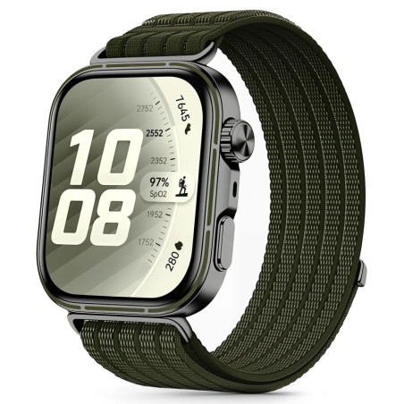 Řemínek Tech-Protect NYLON SPORT pro Huawei Watch Fit - military gre