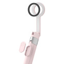TECH-PROTECT L10S selfie tyč/tripod Bluetooth - růžová/šedá