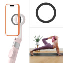 TECH-PROTECT L10S selfie tyč/tripod Bluetooth - růžová/šedá