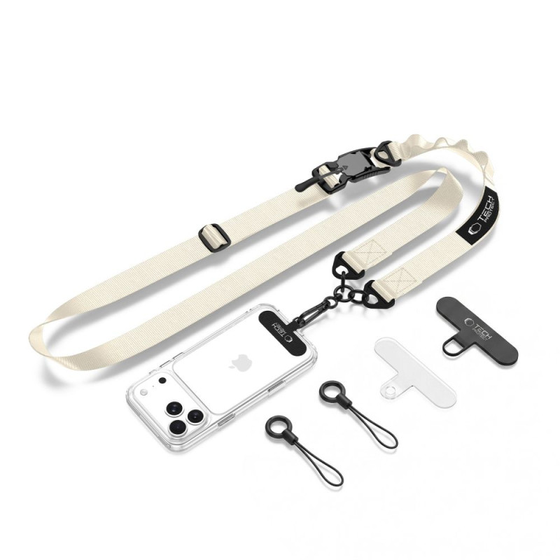 Pouzdro Tech-Protect C9S ROPE CROSSBODY pro mobilní telefon - desert beige