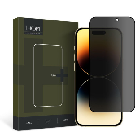 Ochranné sklo s Privacy filtrem Hofi Anti Spy Glass Pro+ pro Apple iPhone 15 Pro