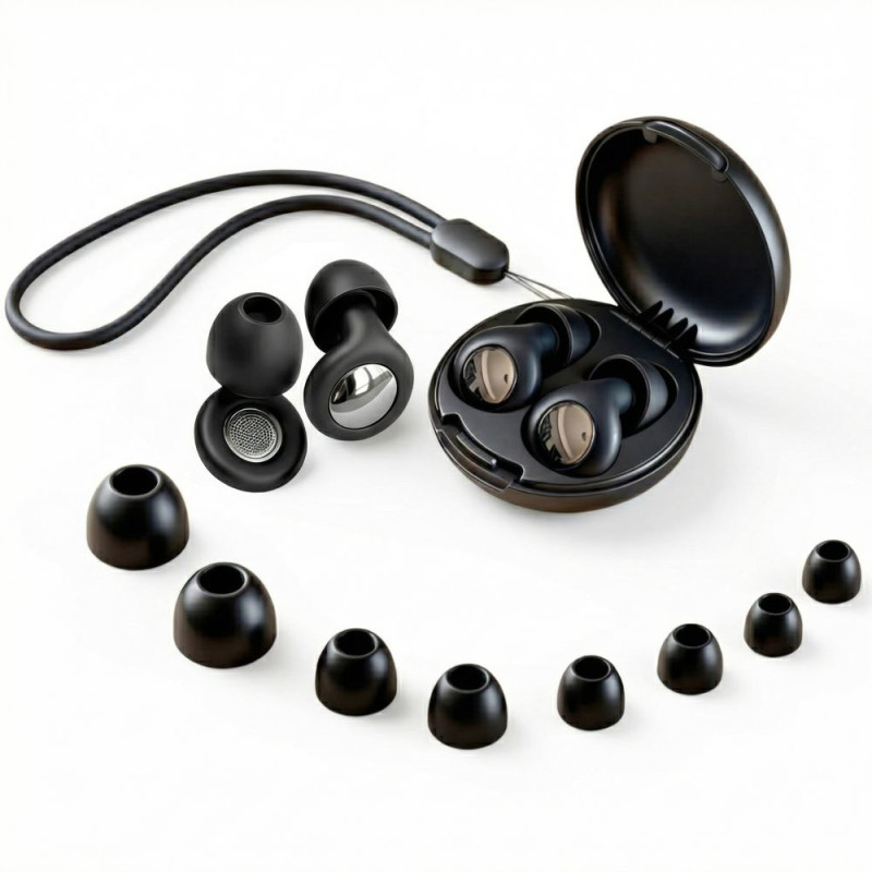 Ochranné pomůcky Tech-Protect QUIETFIT EARPLUGS pro nošení - black